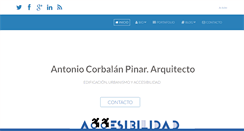 Desktop Screenshot of antoniocorbalanpinar.com